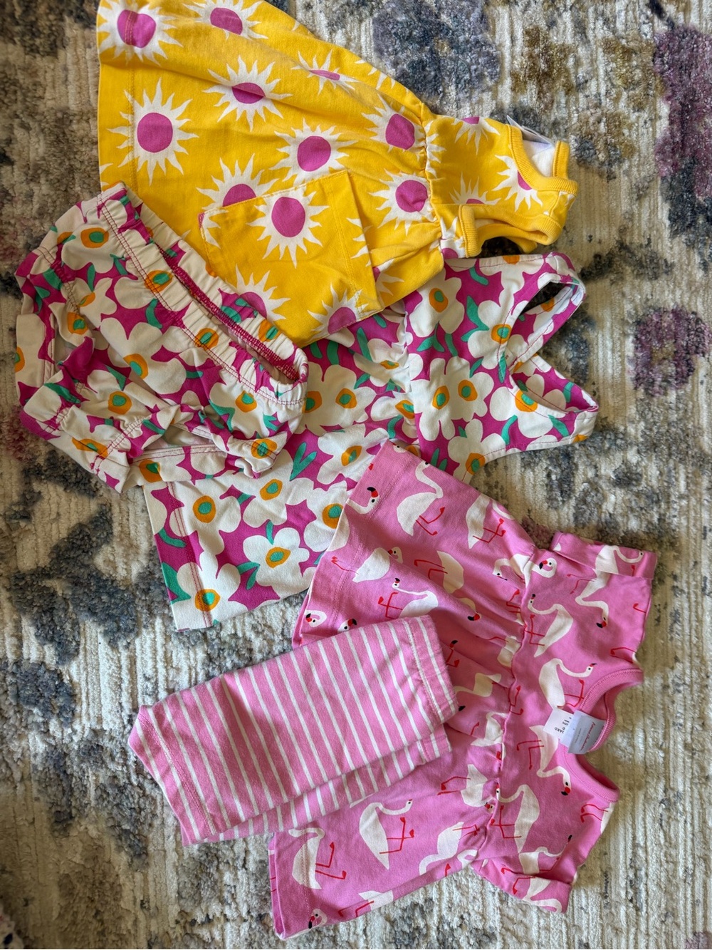 Lot of 3 Hanna Andersson 3-6mo outfits